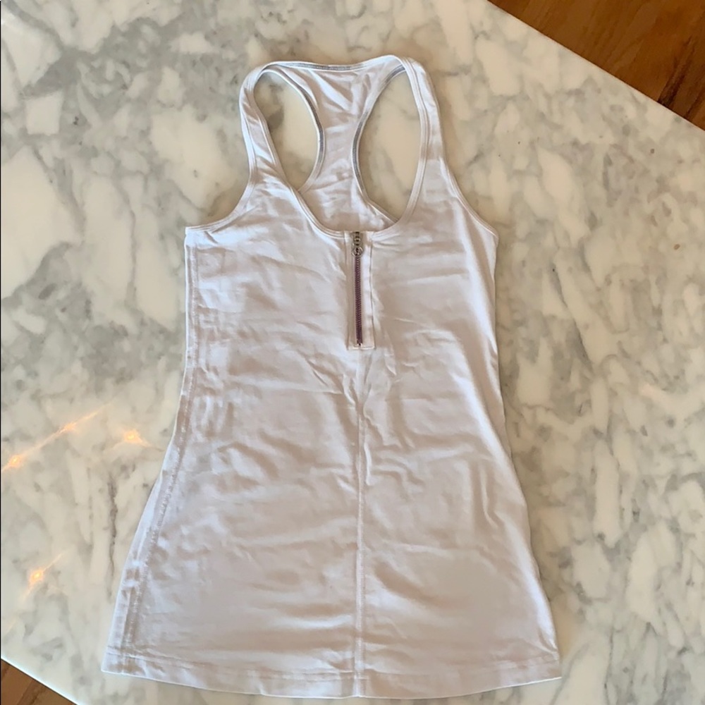 Lululemon white tank top